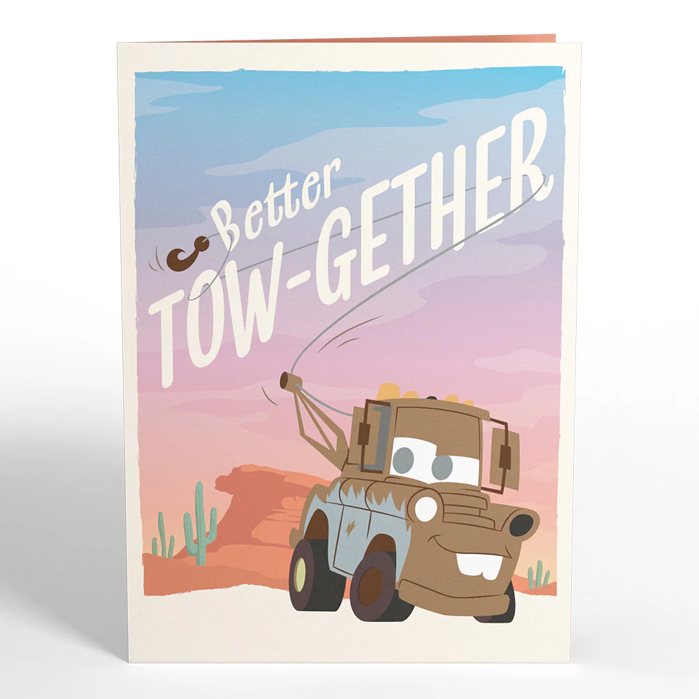 Disney and Pixar Cars Better Tow-gether Pop-Up Card - Image 4