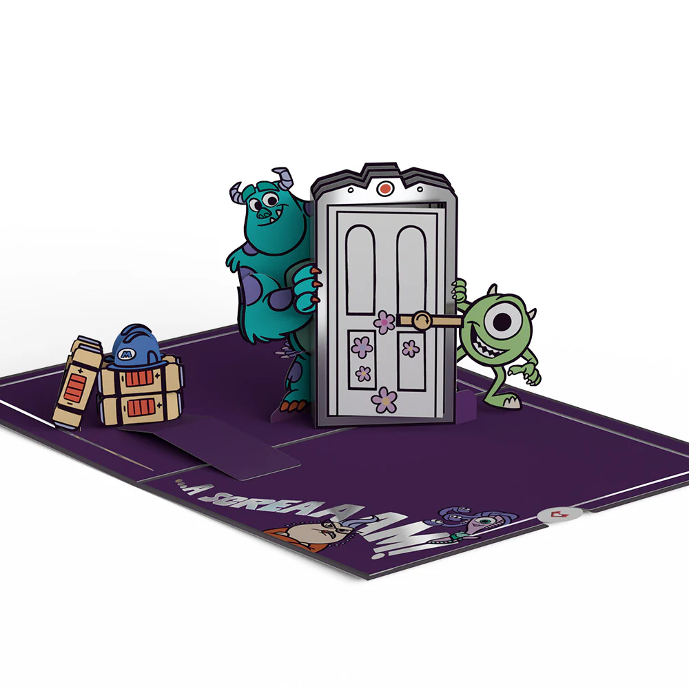 Disney and Pixar Monsters Inc. You Make Life a Scream Pop-Up Card - Image 4