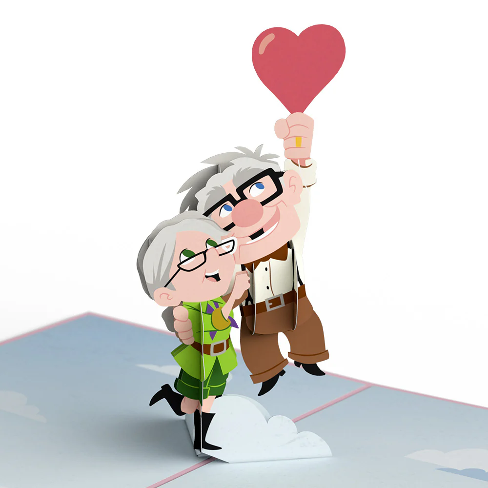Disney and Pixar Up Carl & Ellie Pop-Up Card - Image 2