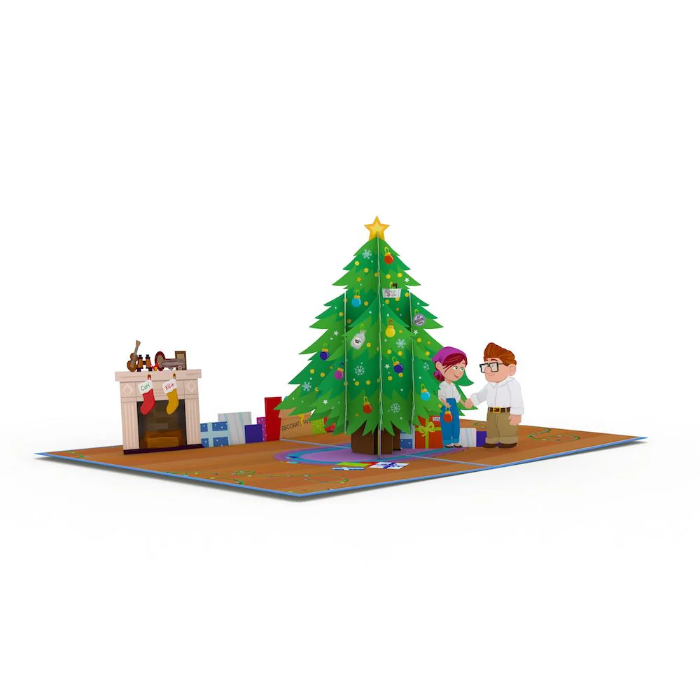 Disney and Pixar Up Home For The Holidays Pop-Up Card - Image 3