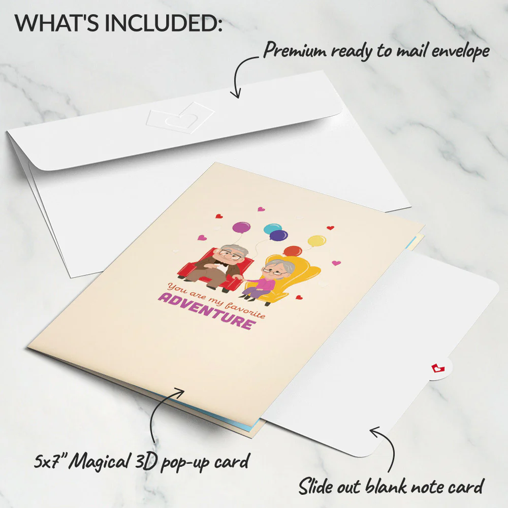 Disney and Pixar Up My Greatest Adventure Pop-Up Card - Image 5