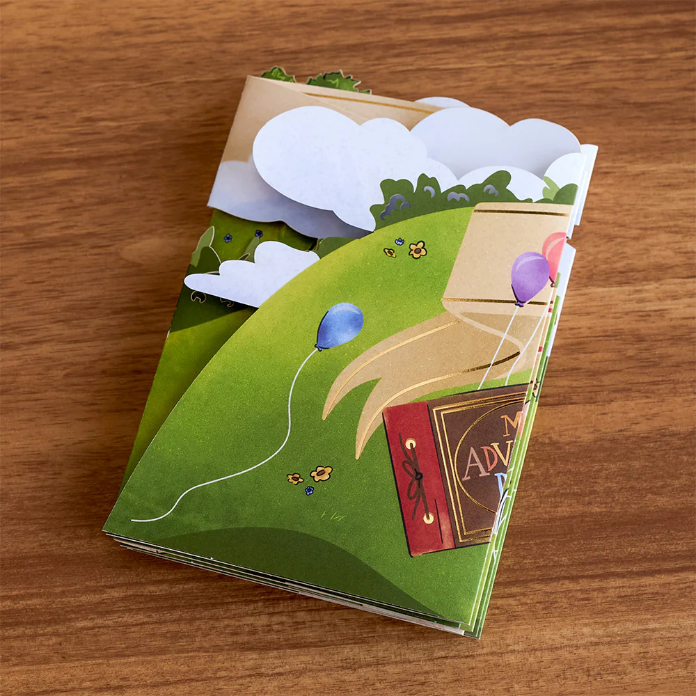 Disney and Pixar Up You Make Life an Adventure Loooooong Card™ (Expands to 2 feet) - Image 2