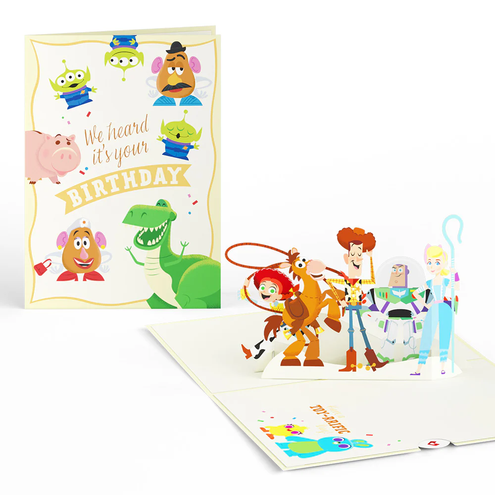 Disney and Pixar's Toy Story Toy-rrific Birthday Pop-Up Card