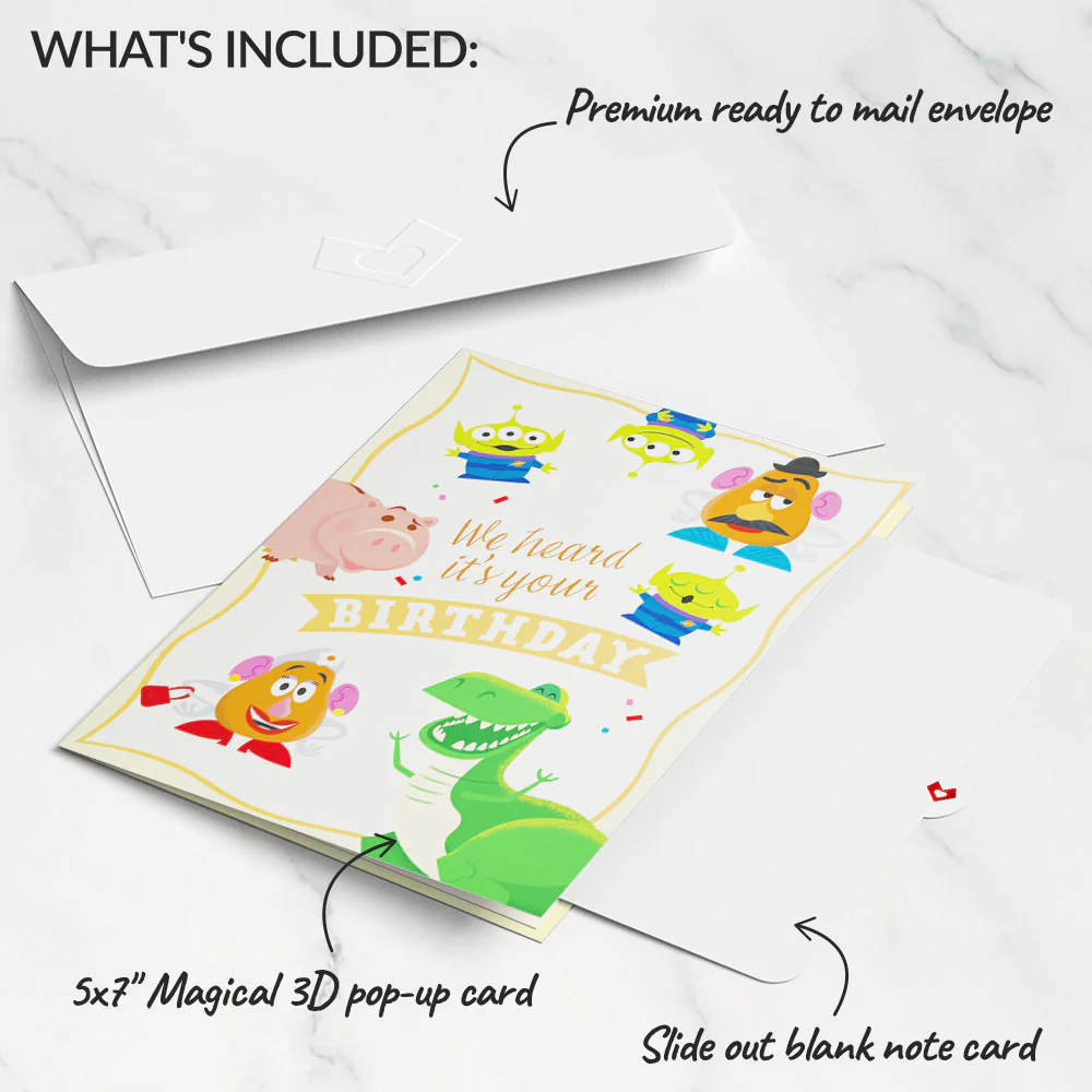 Disney and Pixar's Toy Story Toy-rrific Birthday Pop-Up Card - Image 6