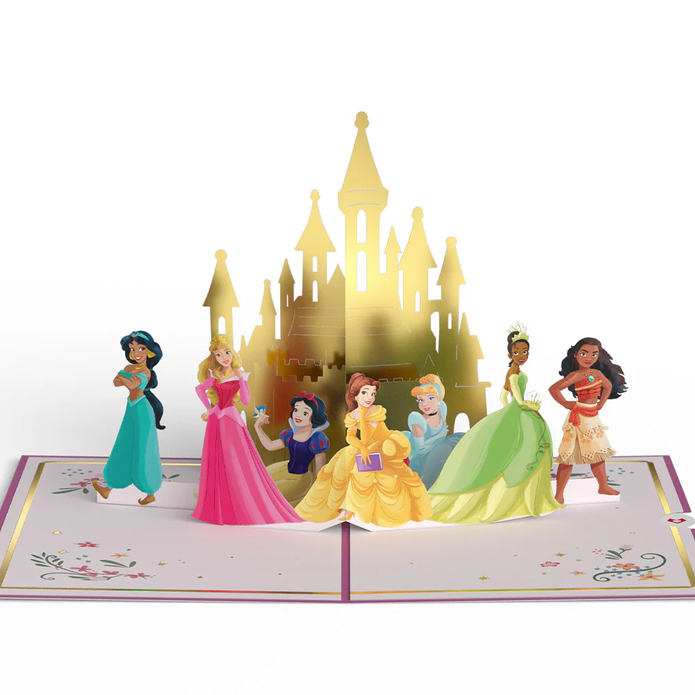Disney Princess Birthday Dreams Come True Pop-Up Card - Image 3