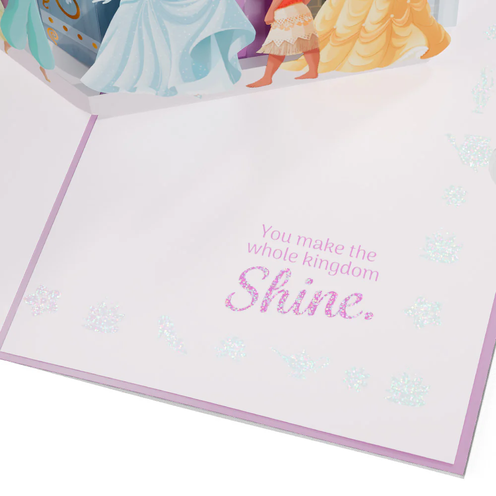 Disney Princess You Make the Whole Kingdom Shine Pop-Up Card - Image 3