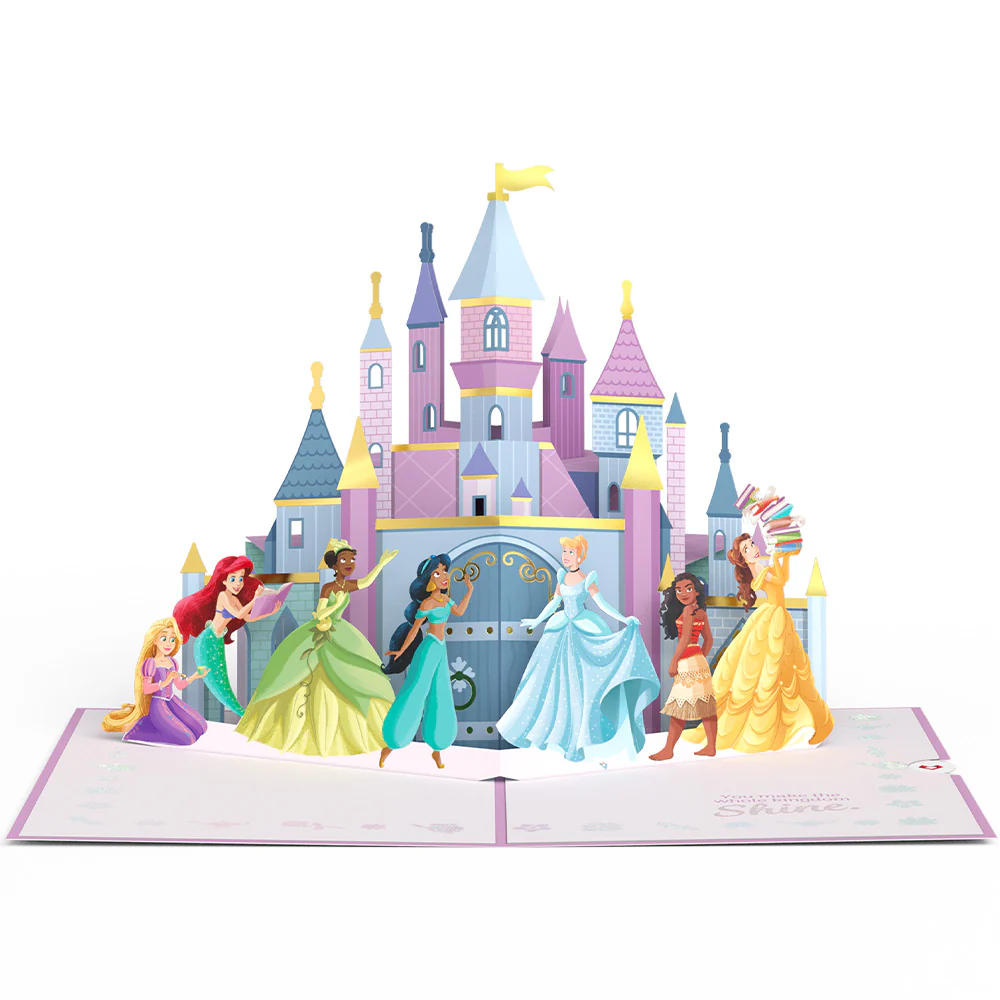 Disney Princess You Make the Whole Kingdom Shine Pop-Up Card - Image 4