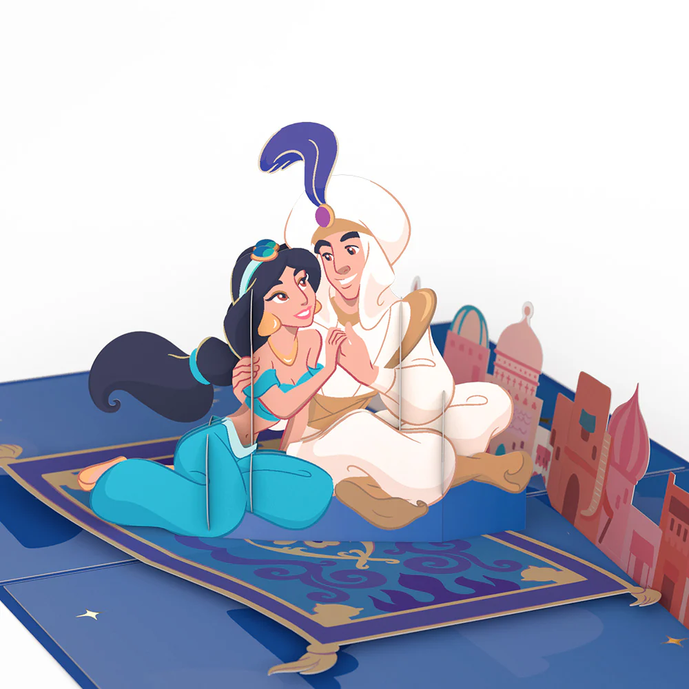 Disney’s Aladdin Whole New World Pop-Up Card - Image 2