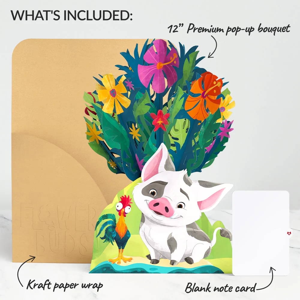 Disney’s Moana 2 Flower Buds Bouquet - Image 6