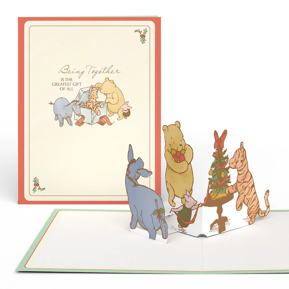 Disney’s Winnie the Pooh Holiday Box Set (Assorted 12-Pack): Paperpop® Card - Image 3