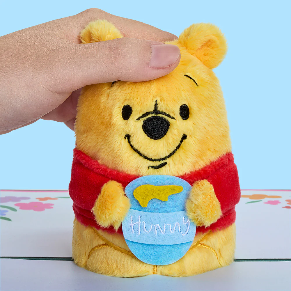 Disney’s Winnie the Pooh Plushpop Card & Flower Buds Bouquet Bundle - Image 3