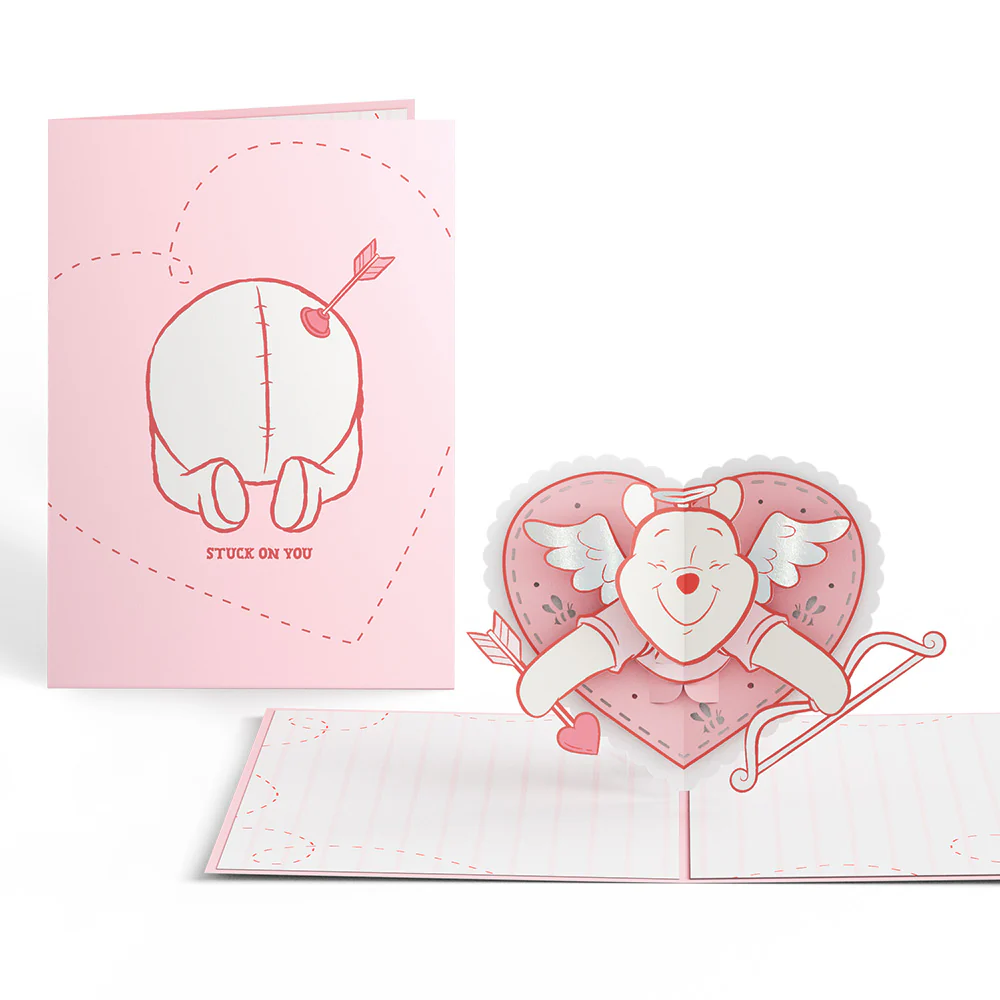 Disney’s Winnie the Pooh Pop-Up Card & Flower Buds Bouquet Bundle - Image 3