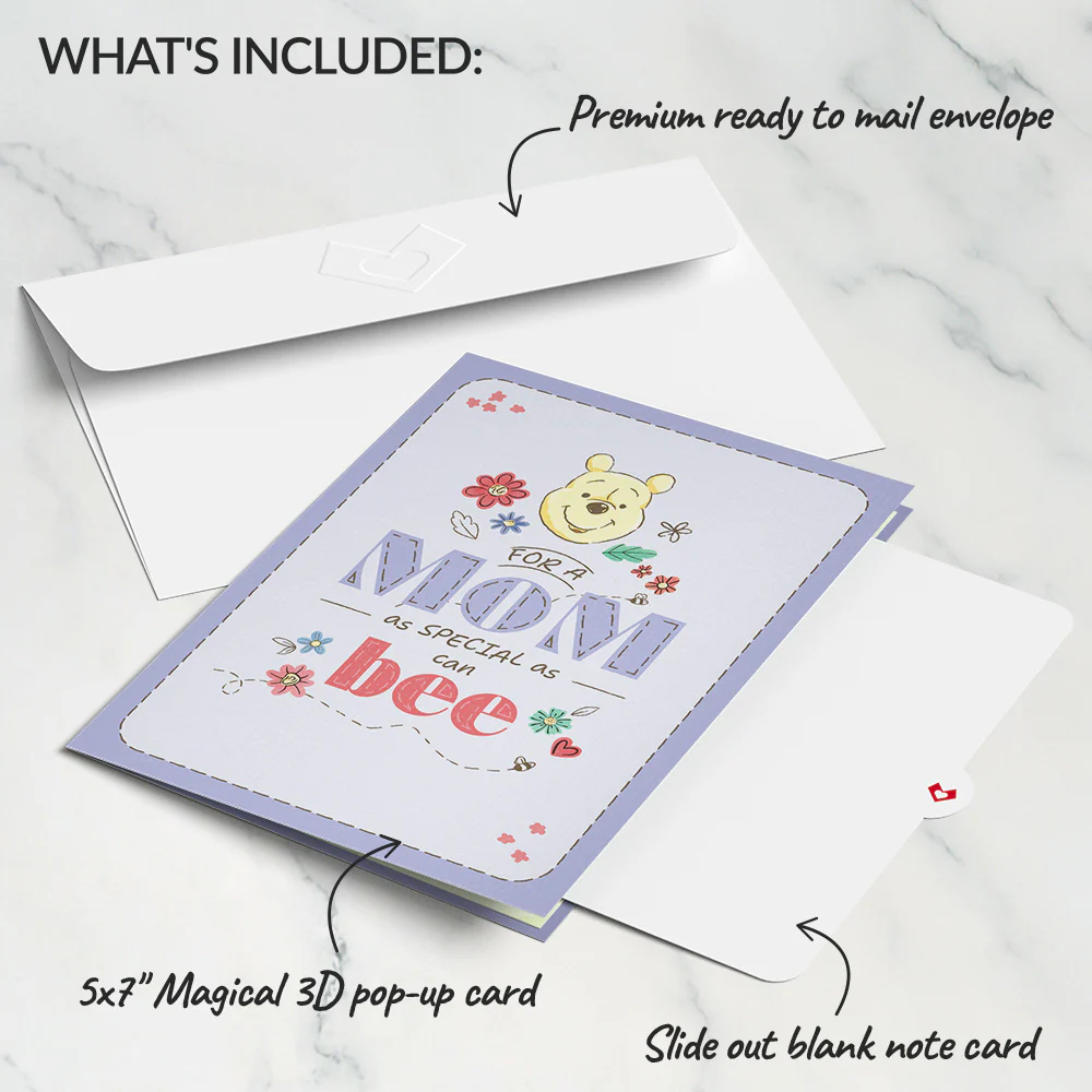 Disney’s Winnie the Pooh Special as Can Bee Mother’s Day Pop-Up Card - Image 6