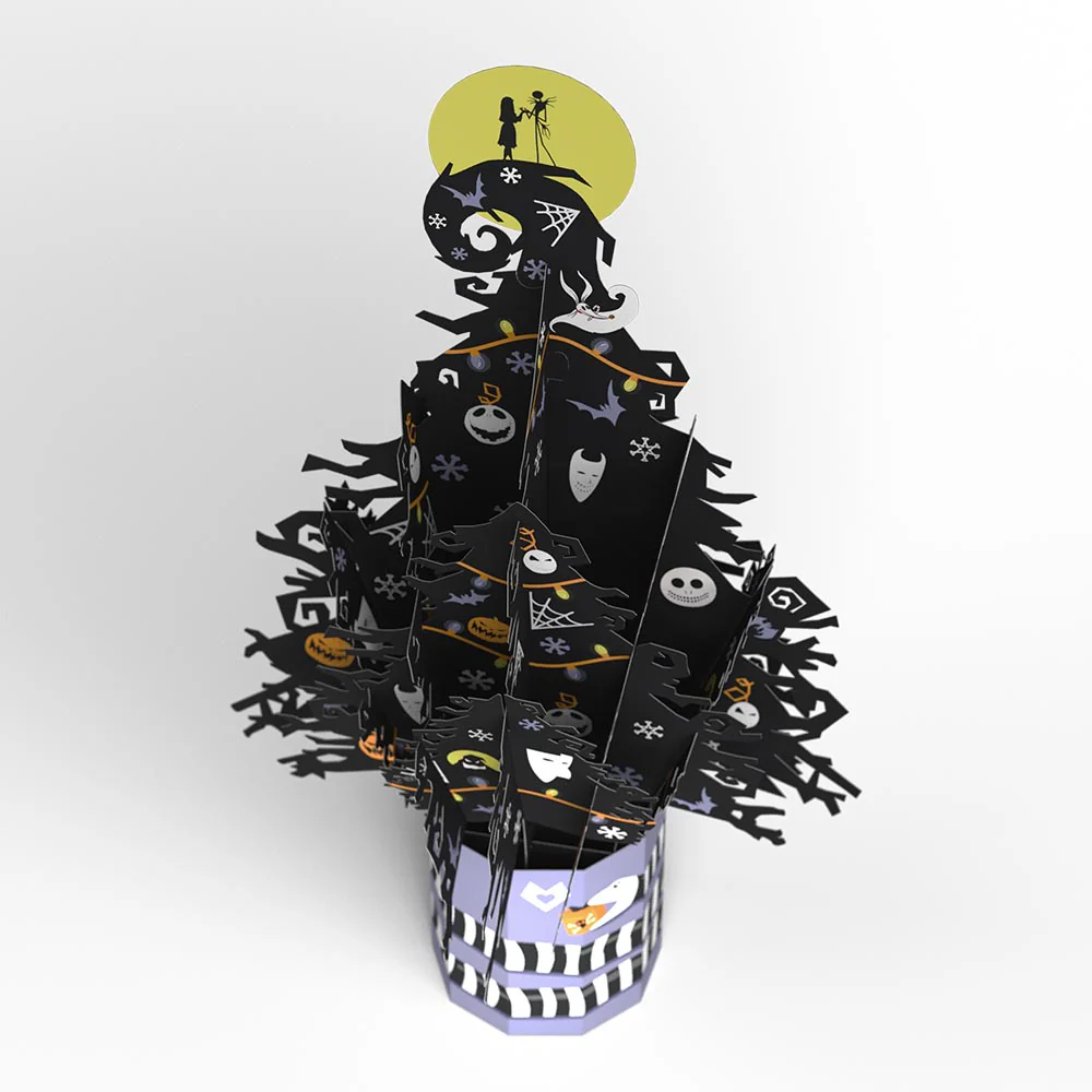 Disney Tim Burton's The Nightmare Before Christmas Holiday Tree Pop-Up Bouquet - Image 4