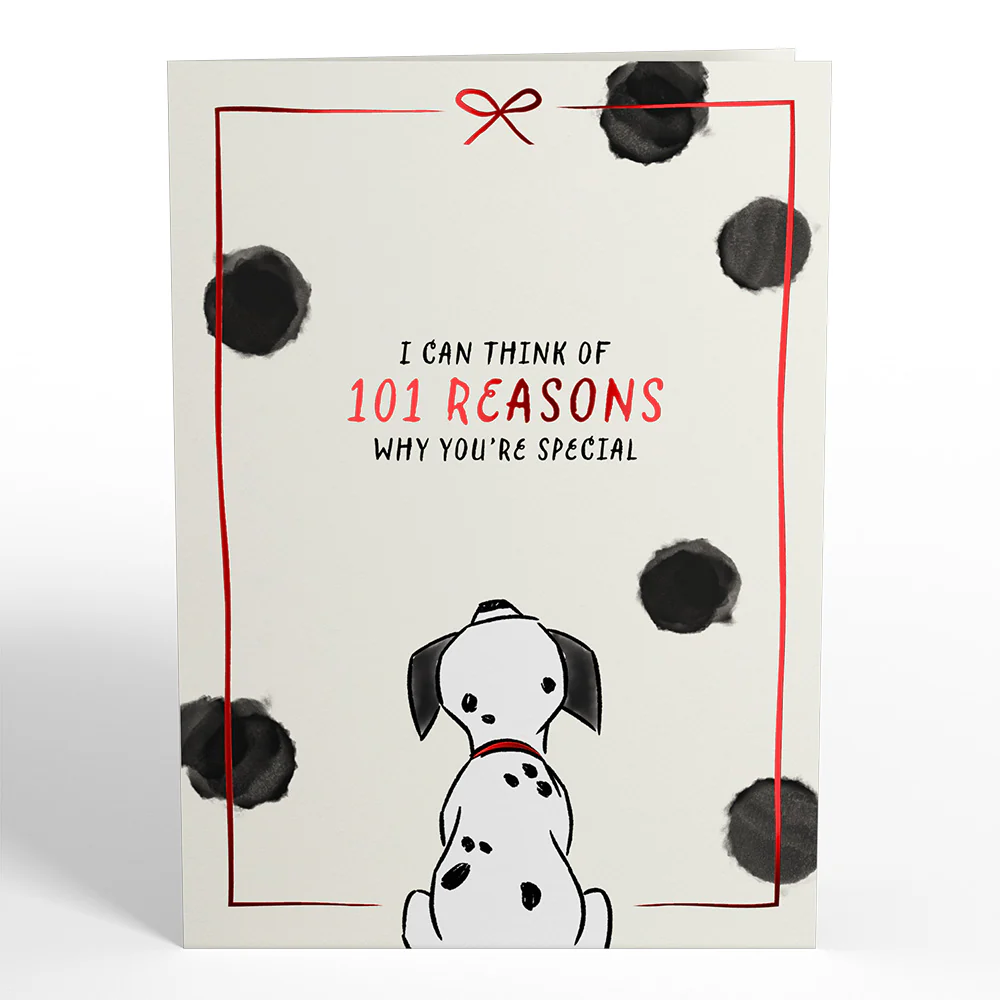 Disney's 101 Dalmatians 101 Reasons Why You're Special Pop-Up Card - Image 4