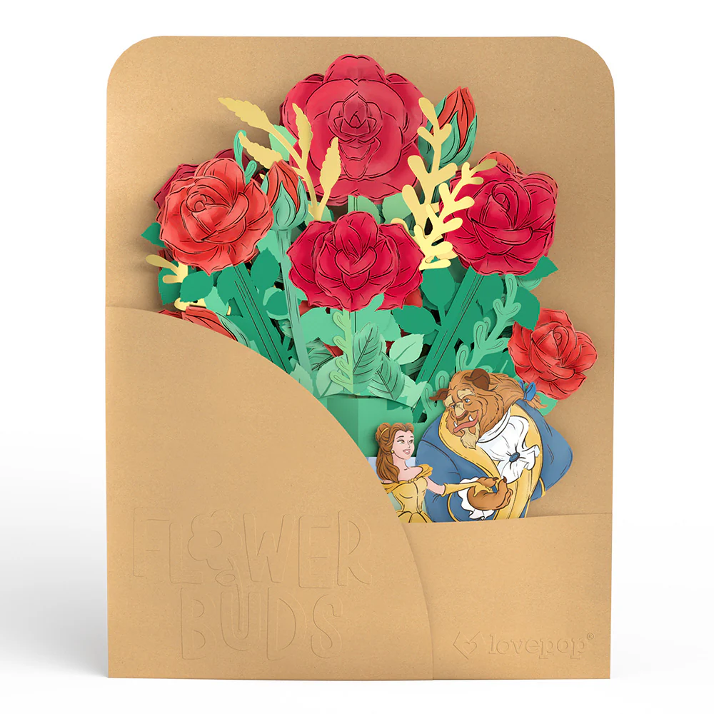 Disney's Beauty and The Beast Flower Buds Bouquet - Image 5