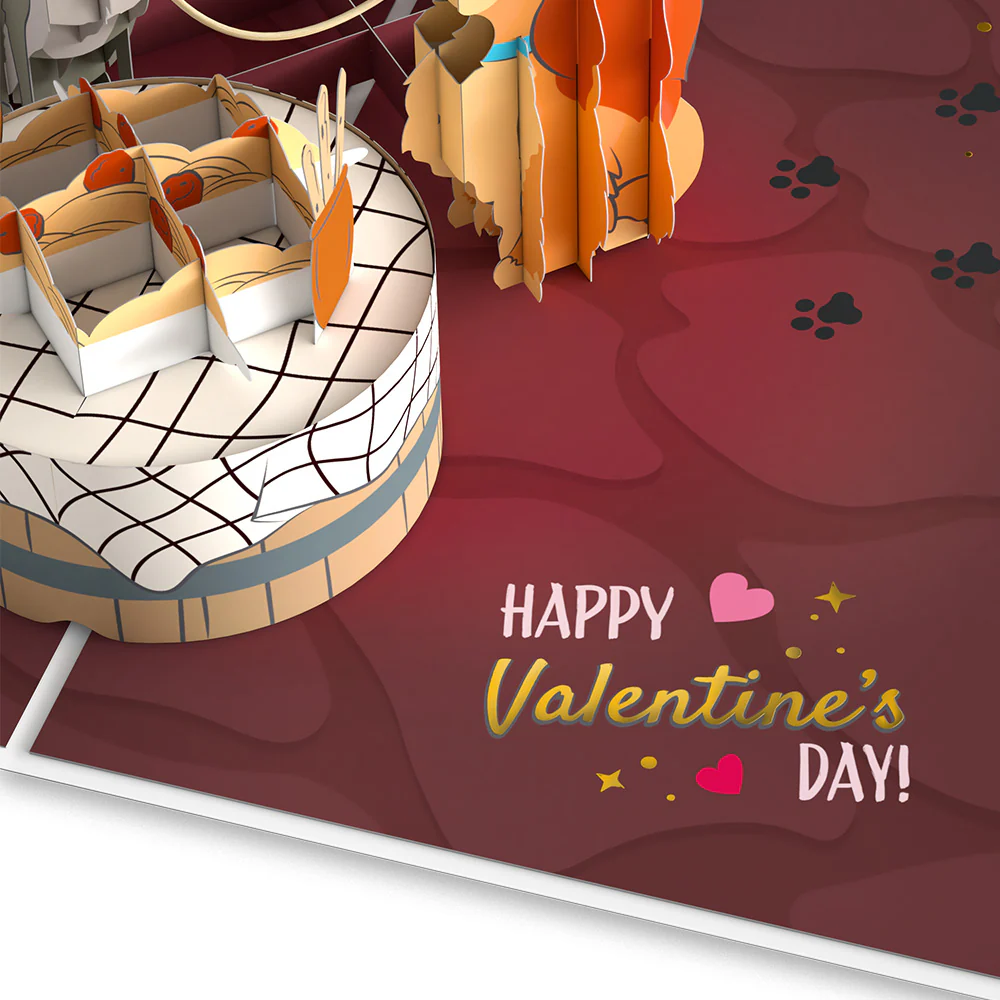 Disney's Lady & The Tramp Better Together Pop-Up Card - Image 4