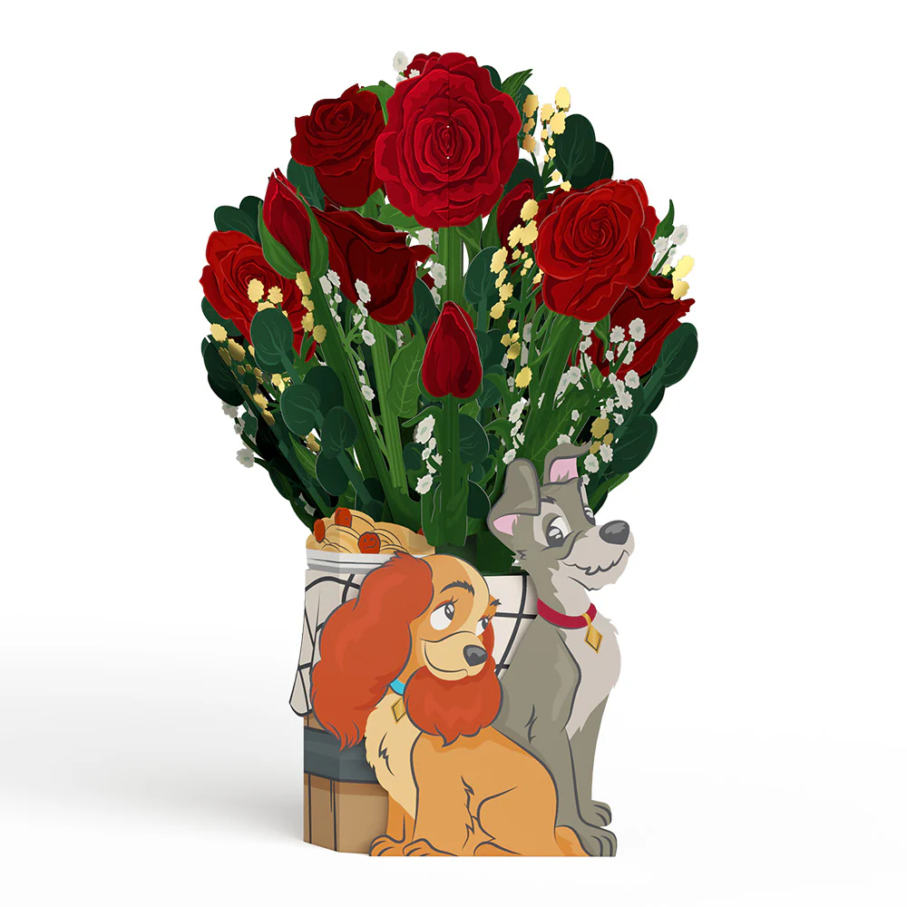 Disney's Lady and the Tramp Flower Buds Bouquet - Image 4