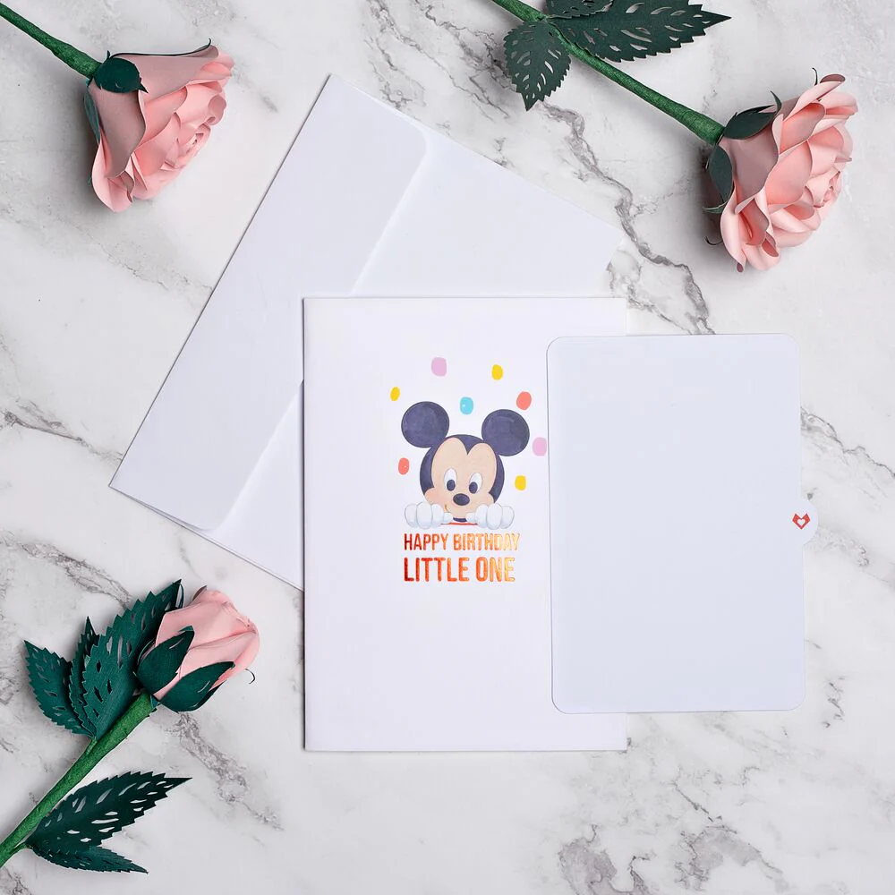 Disney's Mickey and Friends 1st Birthday Pop-Up Card - Image 5