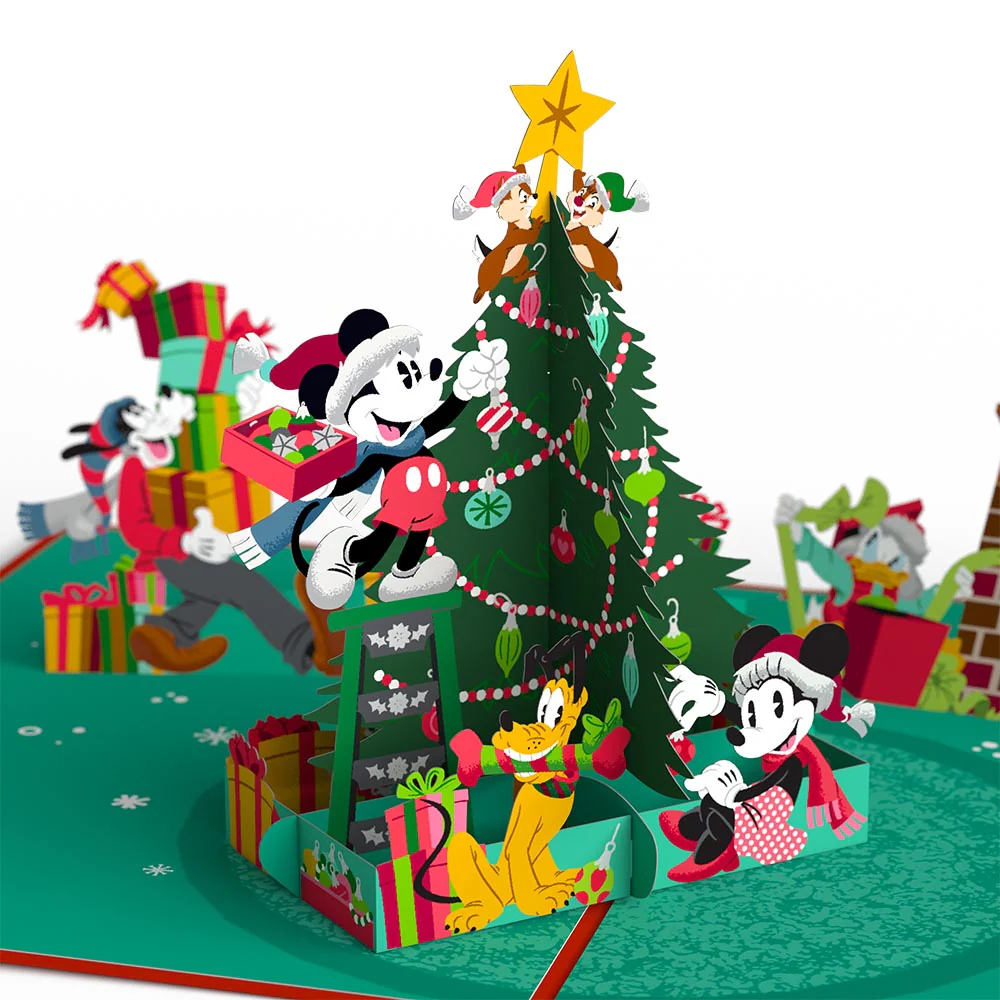 Disney's Mickey & Friends - Festive Cheer Pop-Up Card - Image 2