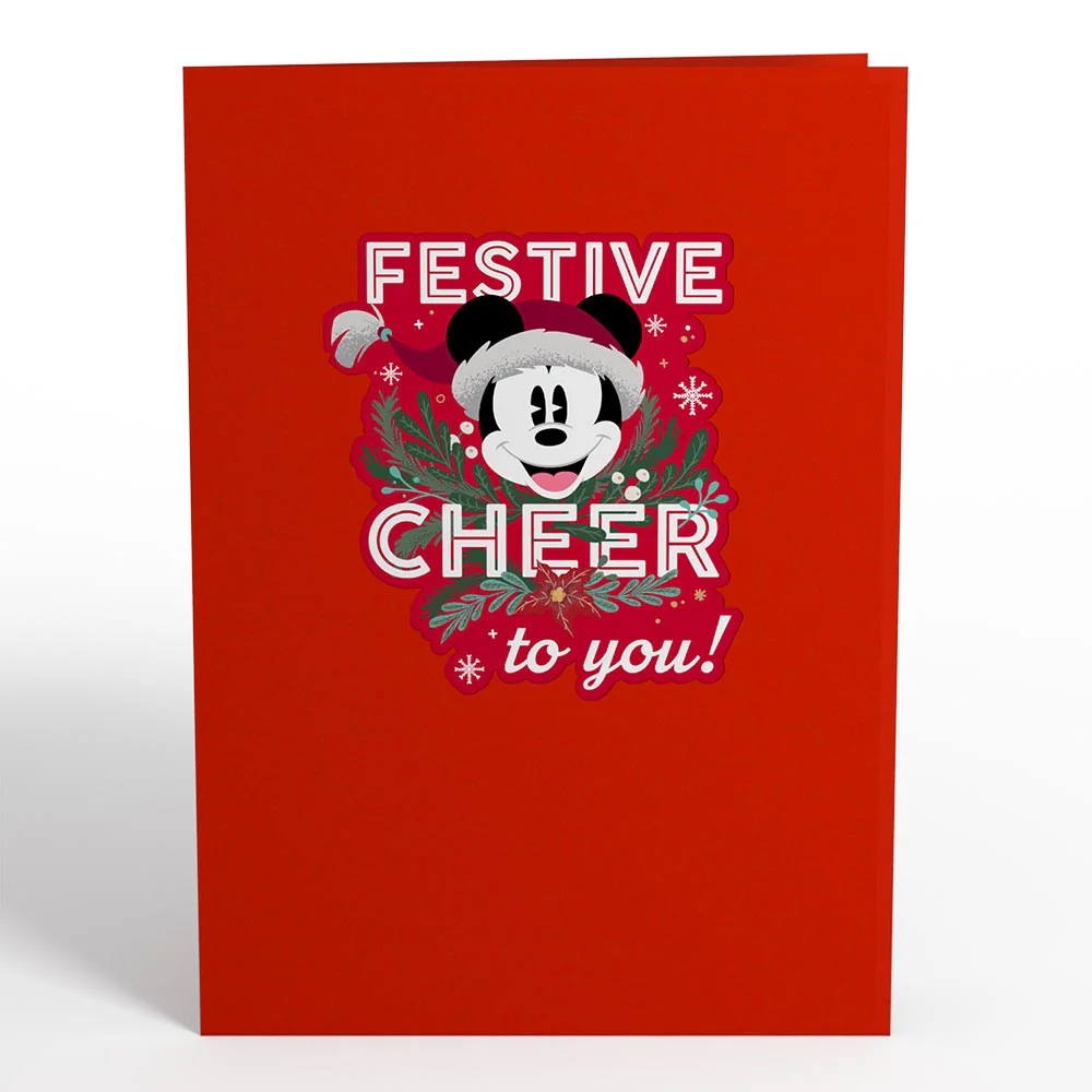 Disney's Mickey & Friends - Festive Cheer Pop-Up Card - Image 4