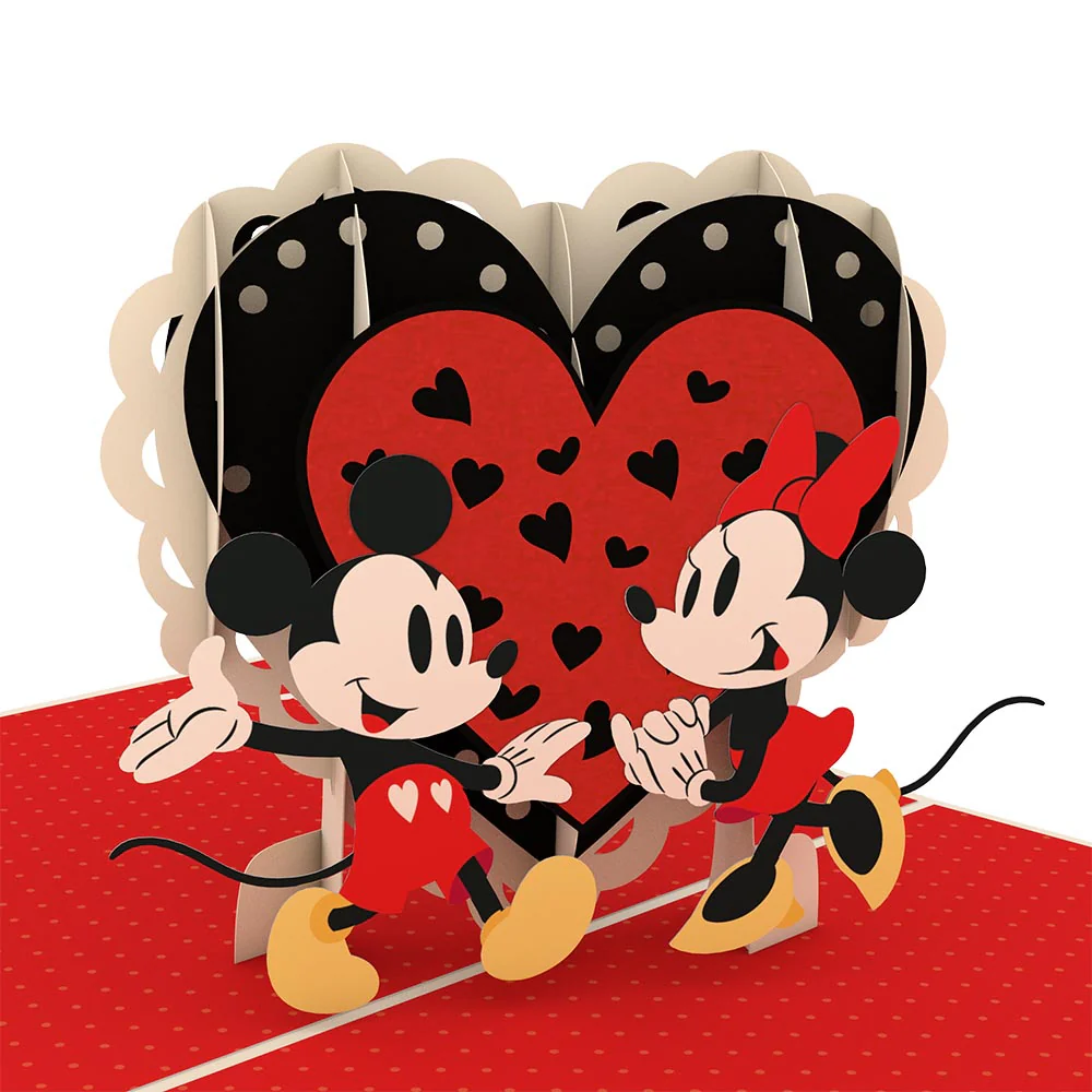 Disney's Mickey & Minnie Everything is Better with You Pop-Up Card - Image 2
