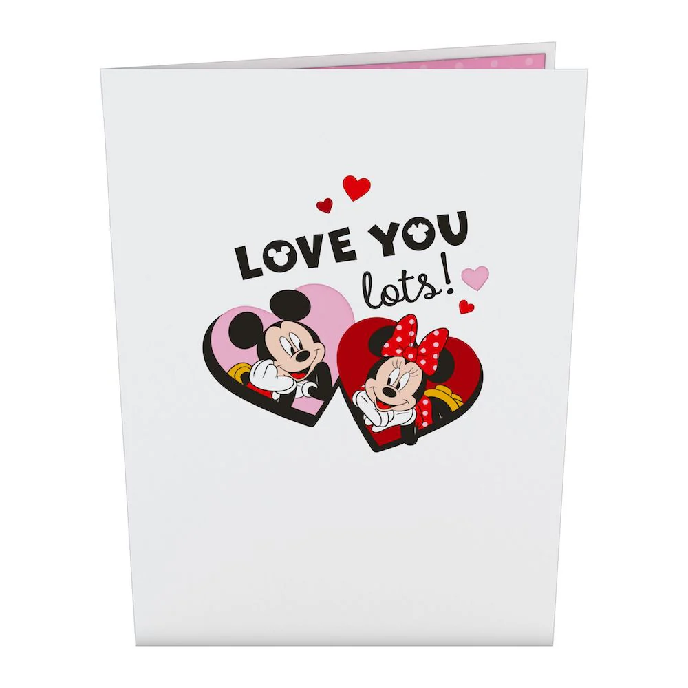 Disney's Mickey & Minnie Love You Lots Pop-Up Card - Image 4