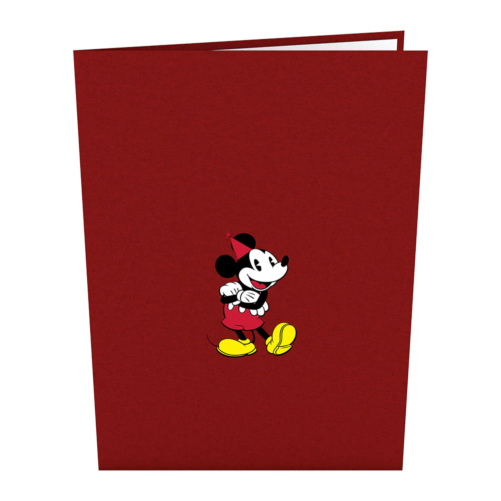 Disney's Mickey Mouse Birthday Cupcake Pop-Up Card - Image 4