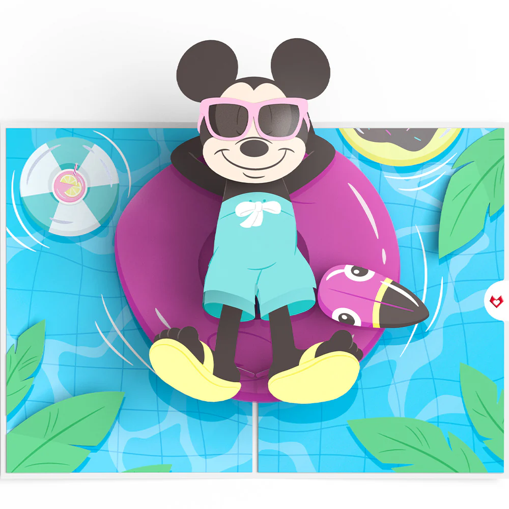 Disney's Mickey Mouse Catch You on the Sunny Side Pop-Up Card - Image 3