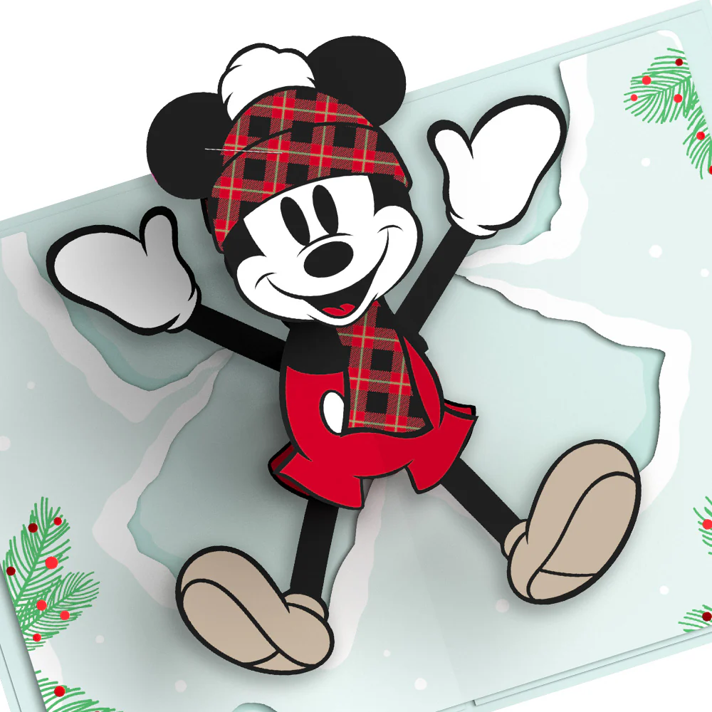 Disney's Mickey Mouse Let It Snow Pop-Up Card - Image 2