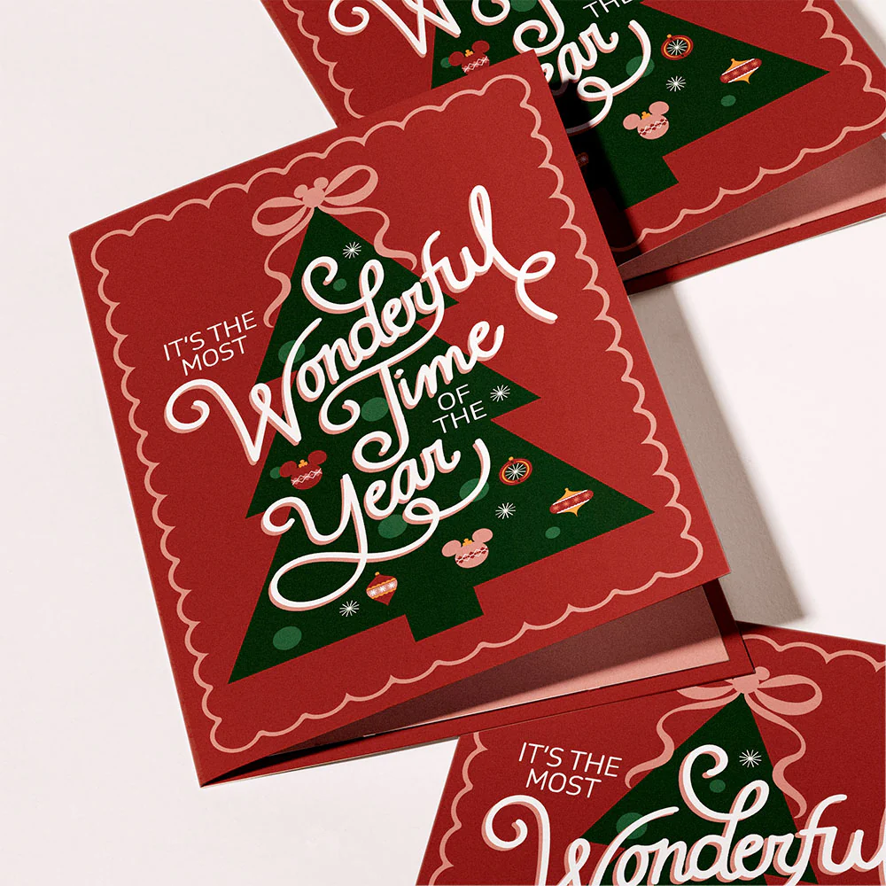 Disney's Mickey Mouse 'Most Wonderful Time of the Year' Plushpop Card - Image 5