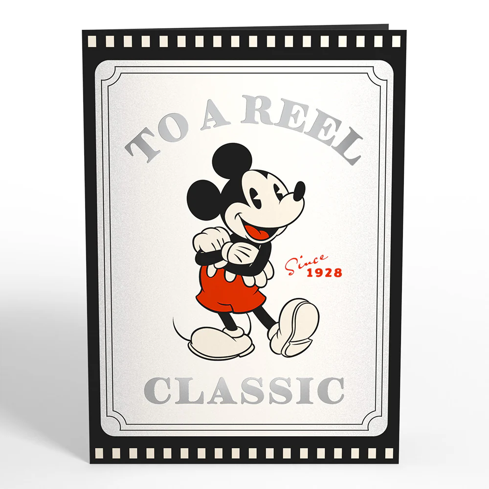 Disney's Mickey Mouse To a Reel Classic Pop-Up Card - Image 4