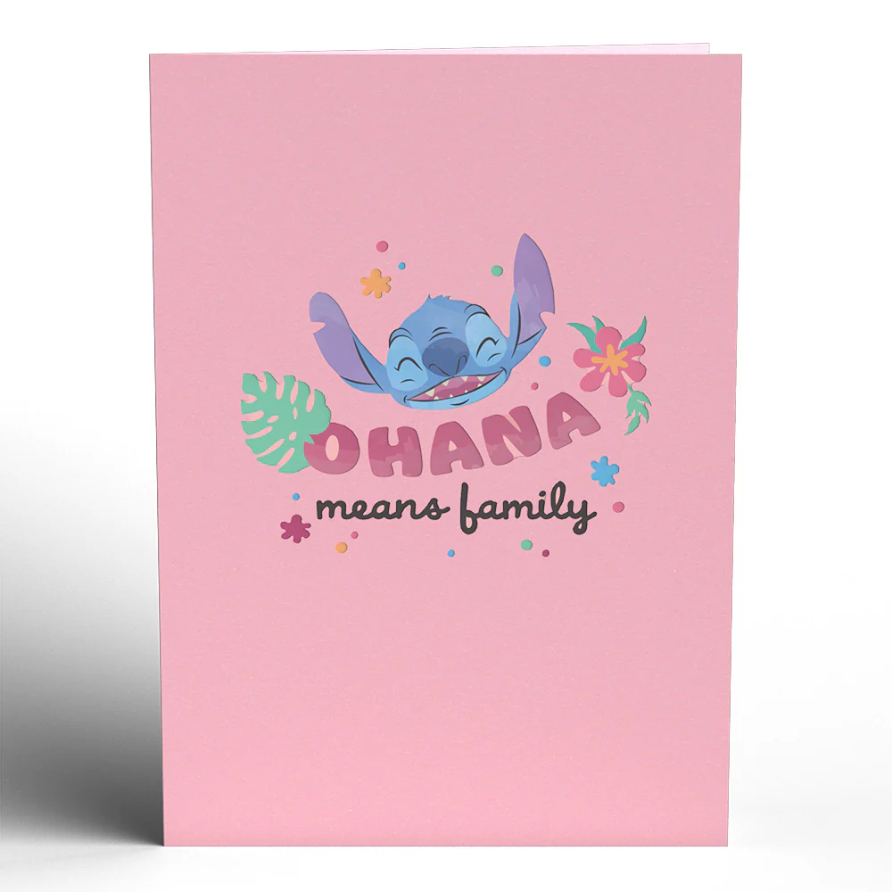 Disney's Stitch Ohana Mother's Day Pop-Up Card - Image 5
