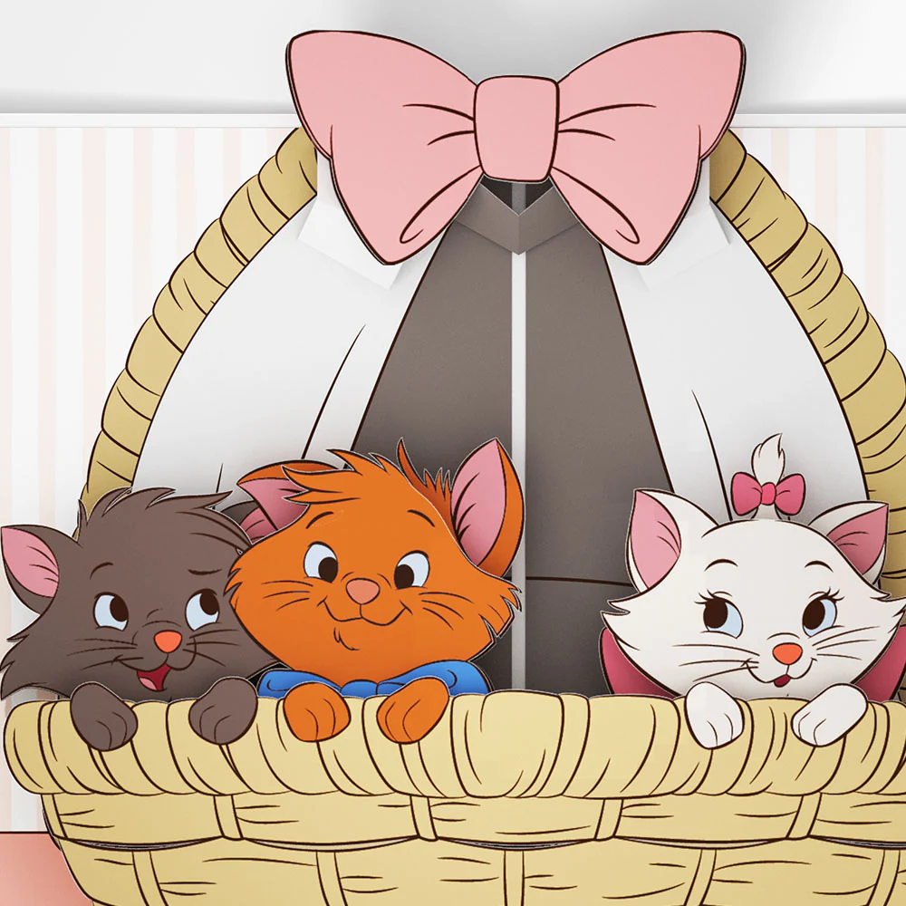 Disney's The Aristocats You're the Cat's Meow Pop-Up Card - Image 2