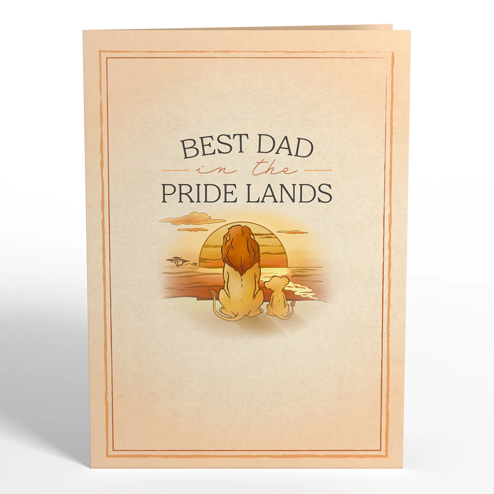 Disney's The Lion King Best Dad in the Pride Lands Pop-Up Card - Image 4