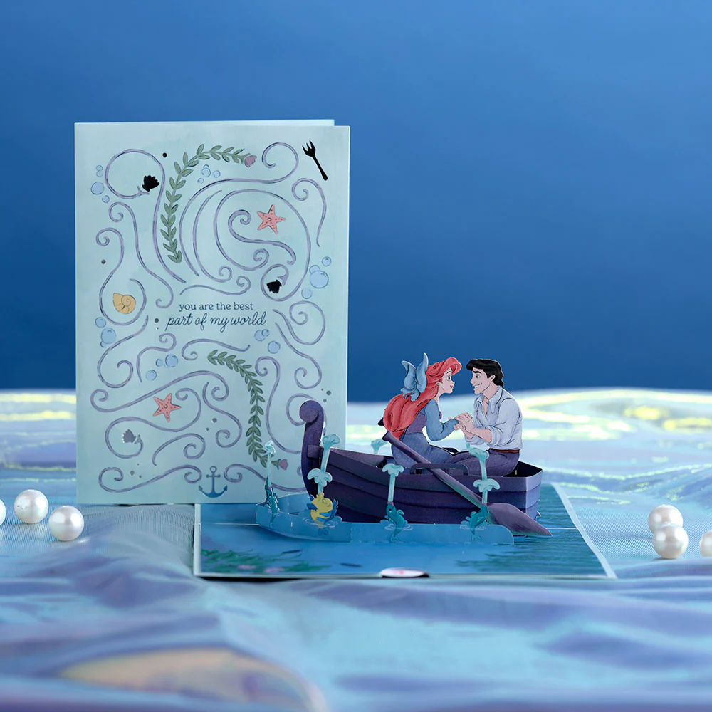 Disney's The Little Mermaid Ariel & Prince Eric Pop-Up Card - Image 6