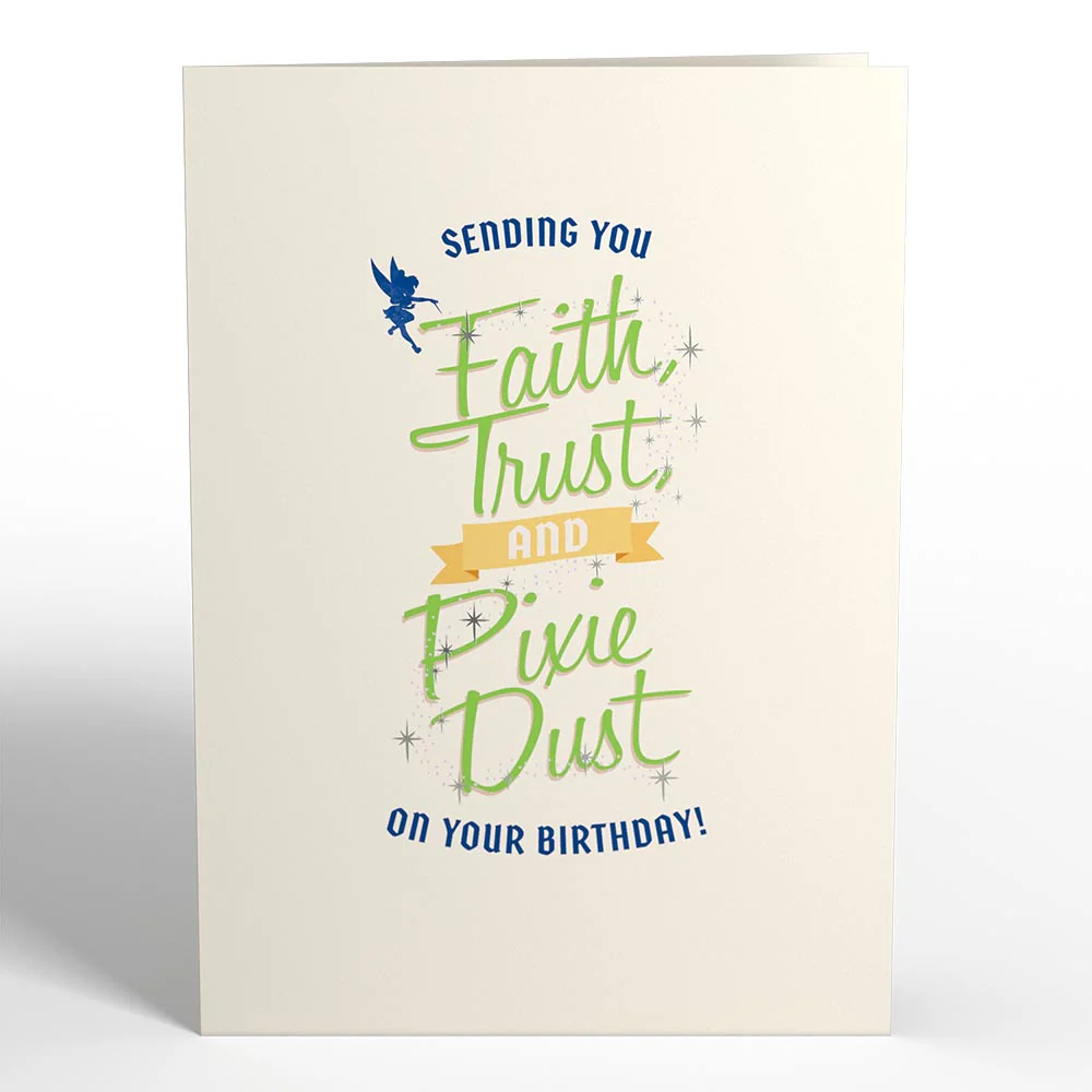 Disney's Tinker Bell Pixie Dust Birthday Pop-Up Card - Image 5