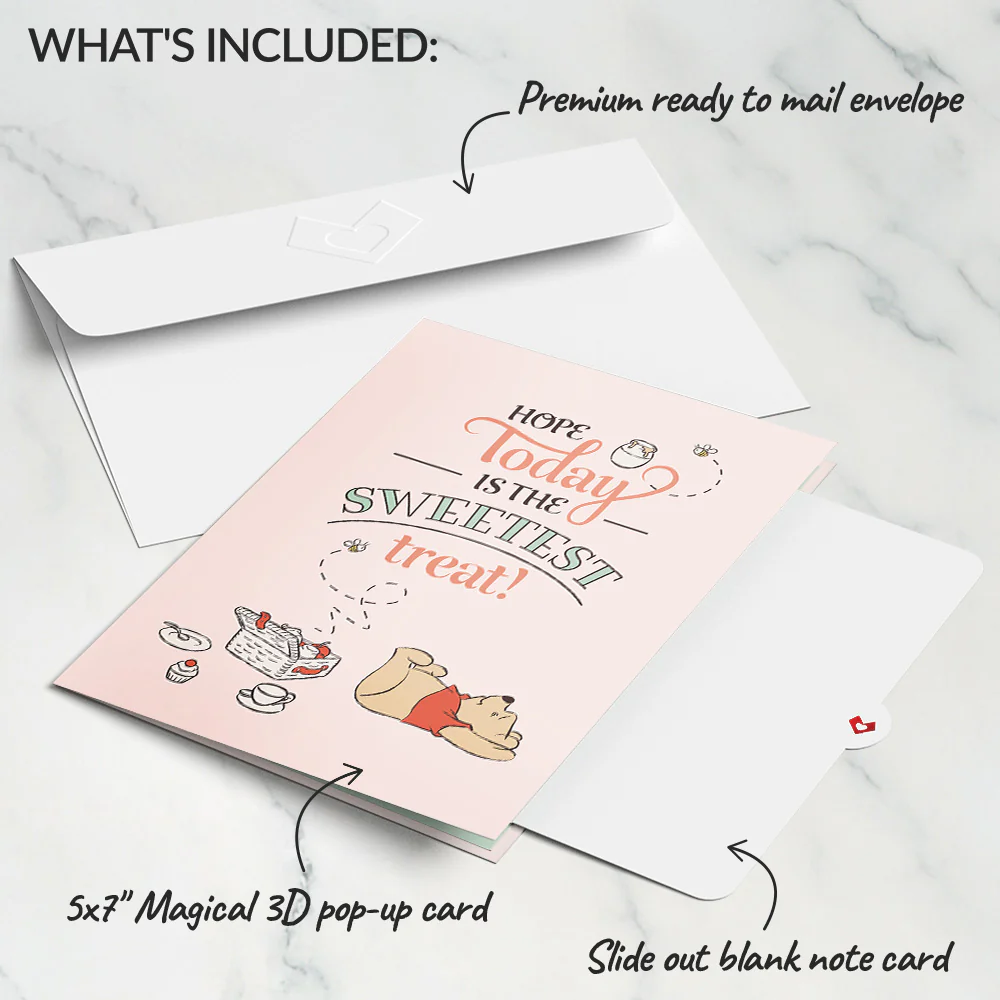 Disney's Winnie the Pooh Sweetest Treat Pop-Up Card - Image 5