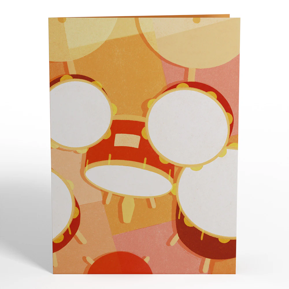 Drum Kit Pop-Up Card - Image 4