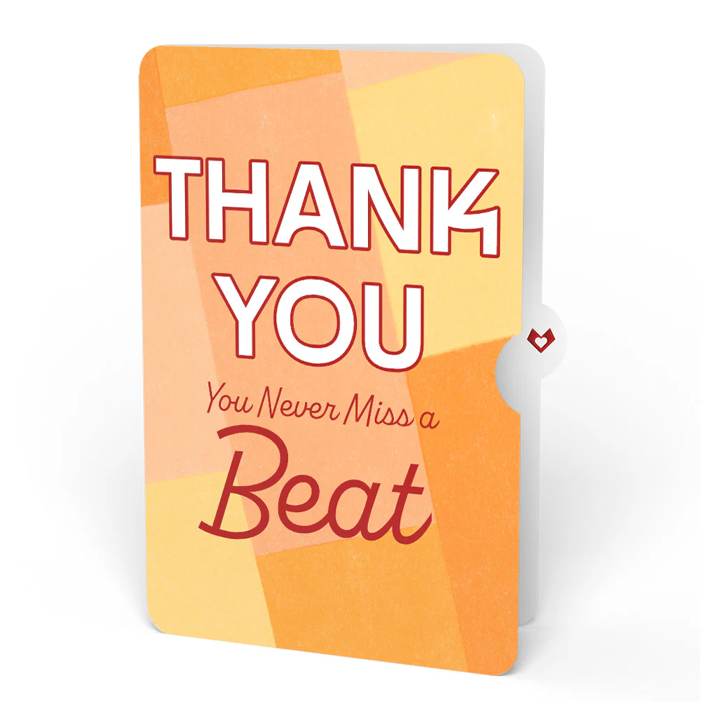Drum Kit Thank You Pop-Up Card and Sentiment Set - Image 4