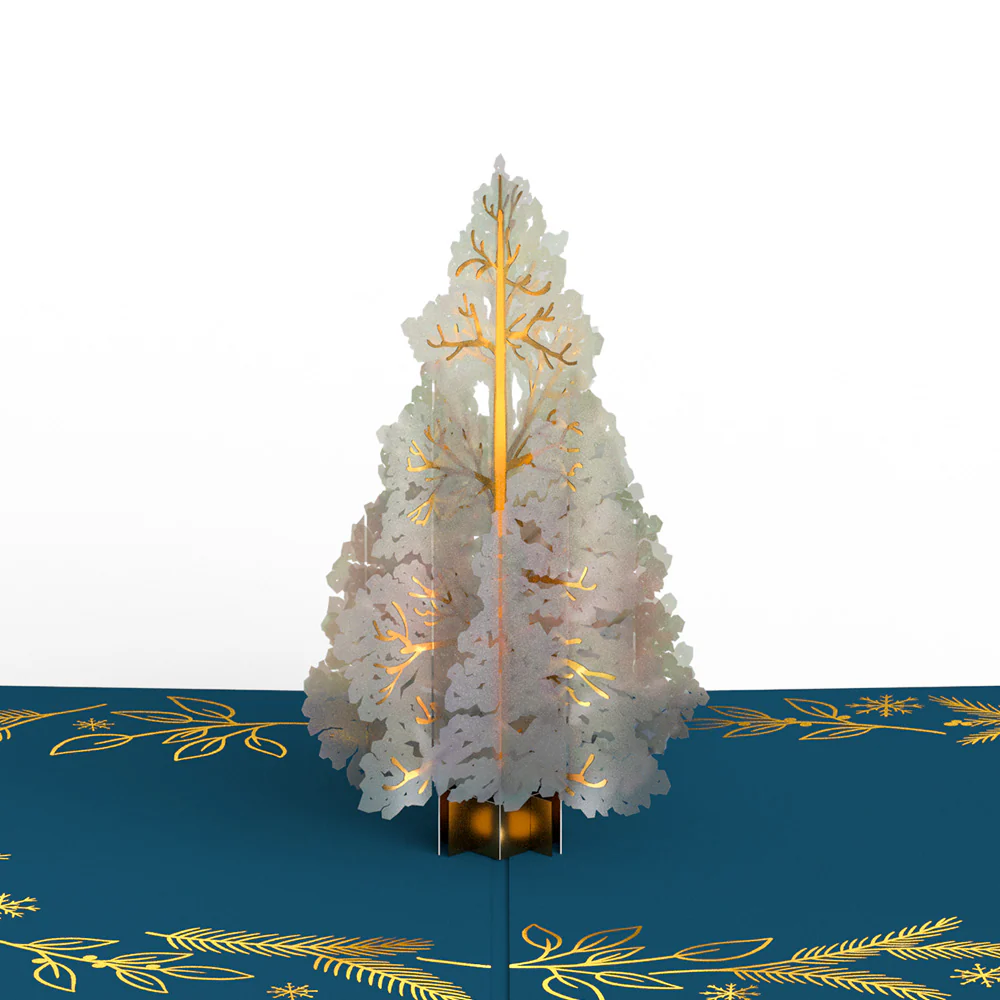 Evergreen Elegance Pop-Up Card - Image 2