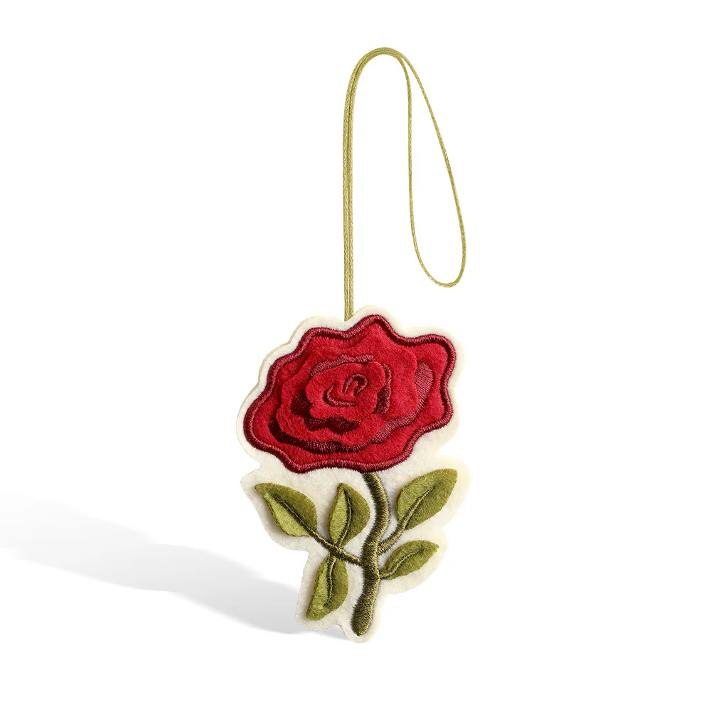 Everlasting Rose Anniversary HeartFelt Charm Card™ and Sentiment Set for Wife - Image 3