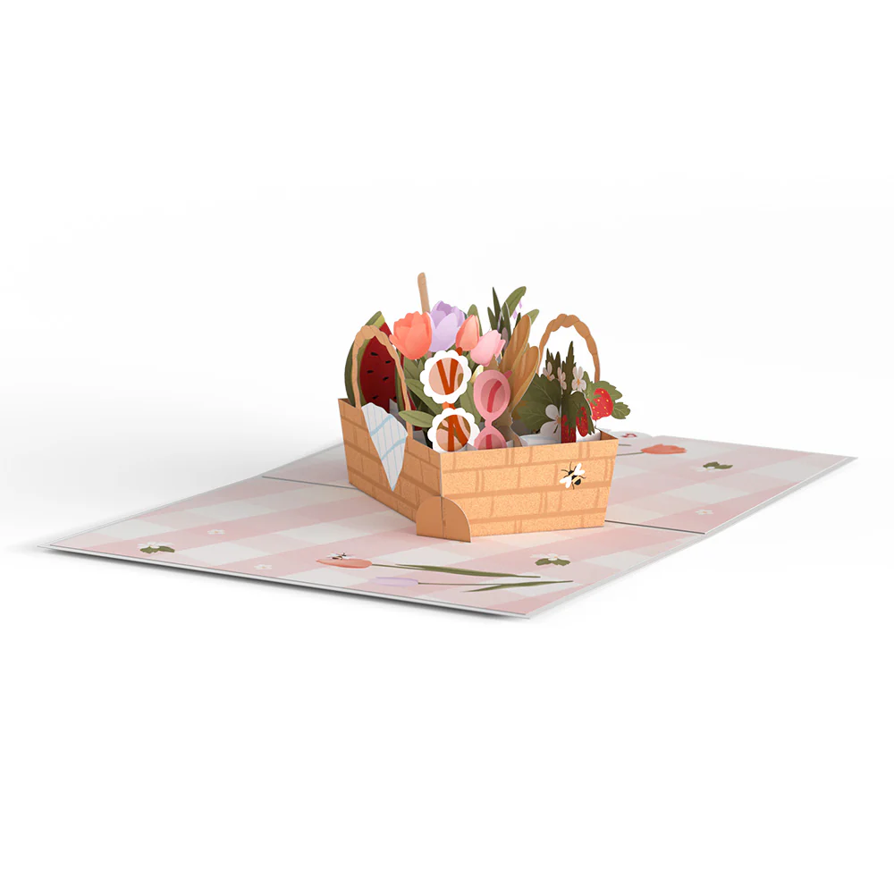 Every Day is a Picnic with You Pop-Up Card - Image 5