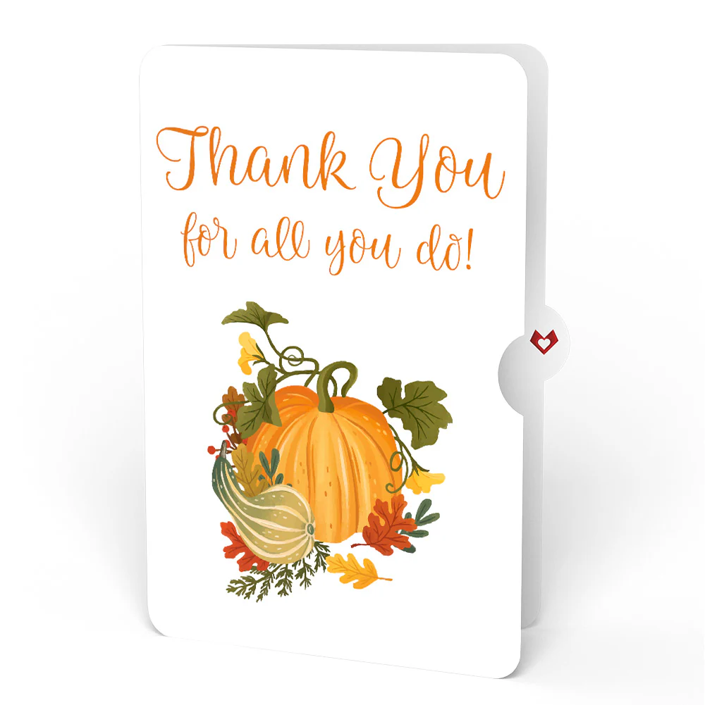Fall is in the Air Thank You Pop-Up Card and Sentiment Set - Image 4