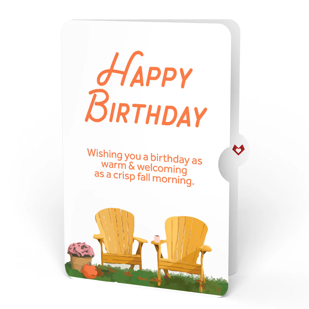 Fall Welcome Birthday Pop-Up Card and Sentiment Set - Image 4