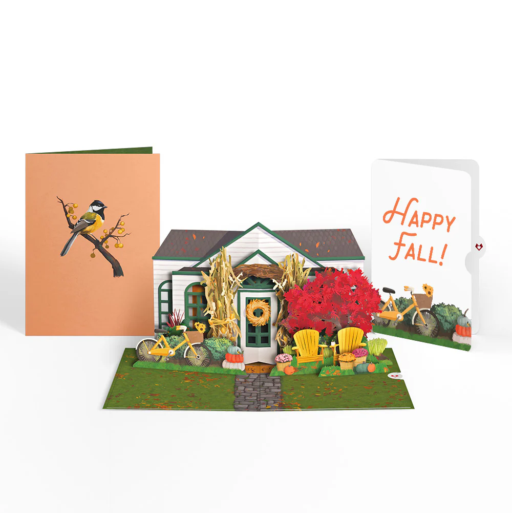 Fall Welcome Pop-Up Card and Sentiment Set