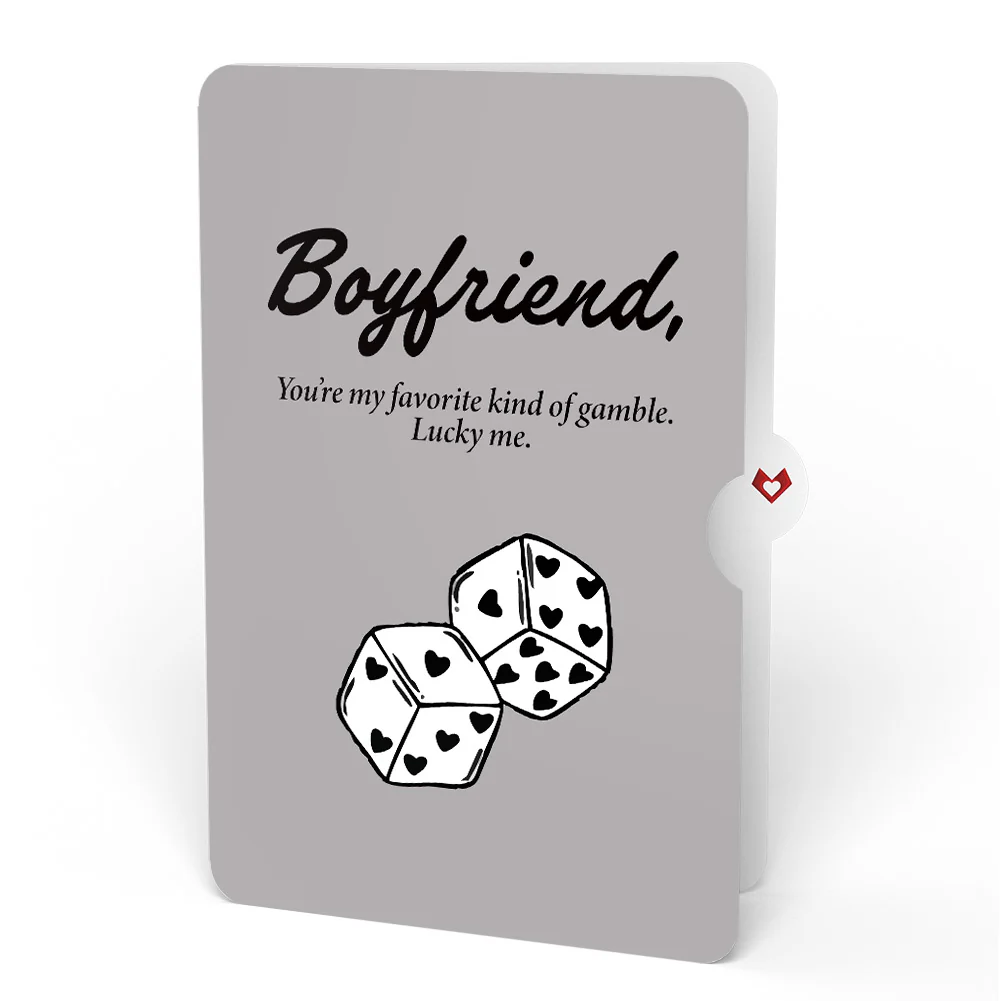 Fatally Yours Love Pop-Up Card and Sentiment Set for Boyfriend - Image 4