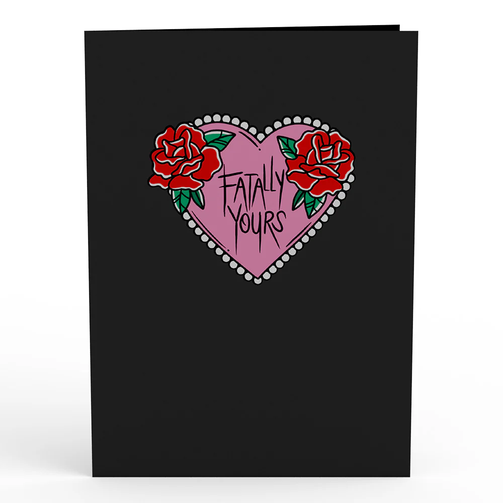 Fatally Yours Pop-Up Card - Image 4