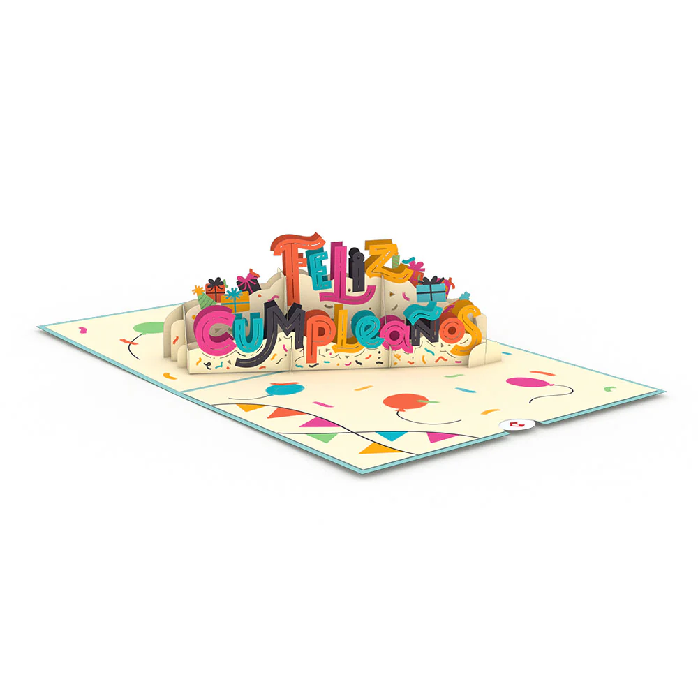 Feliz Cumpleaños Pop-Up Card - Image 3