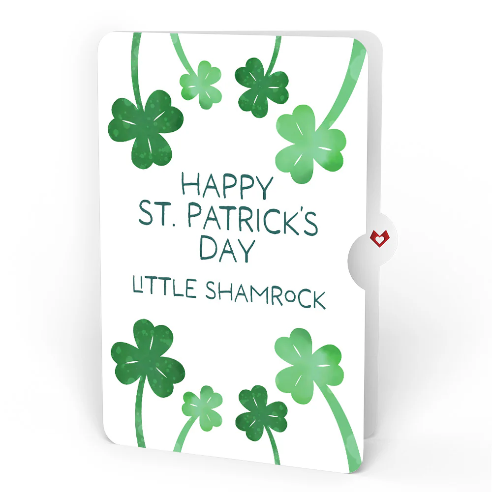 Field Mouse in the Flowers St. Patrick’s Day Pop-Up Card and Sentiment Set - Image 4